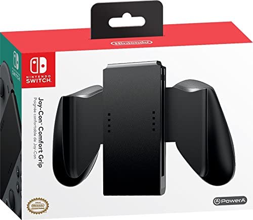 Suporte Confortável PowerA Joy Con para Controles de Nintendo Switch – Preto