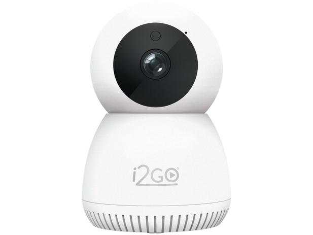 Câmera de Segurança Inteligente Wi-Fi i2GO – Full HD Interna Visão Noturna Home Smart WiFi
