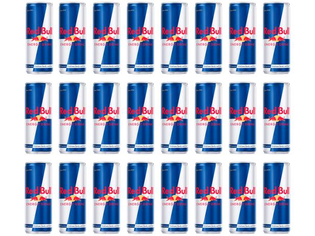 Bebida Energética Red Bull Energy Drink 250ml – 24 Unidades