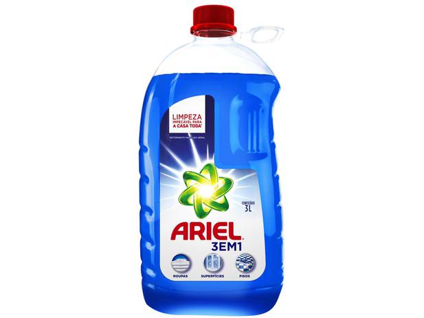 Detergente Líquido Multiuso Ariel 3 em 1 – 3L