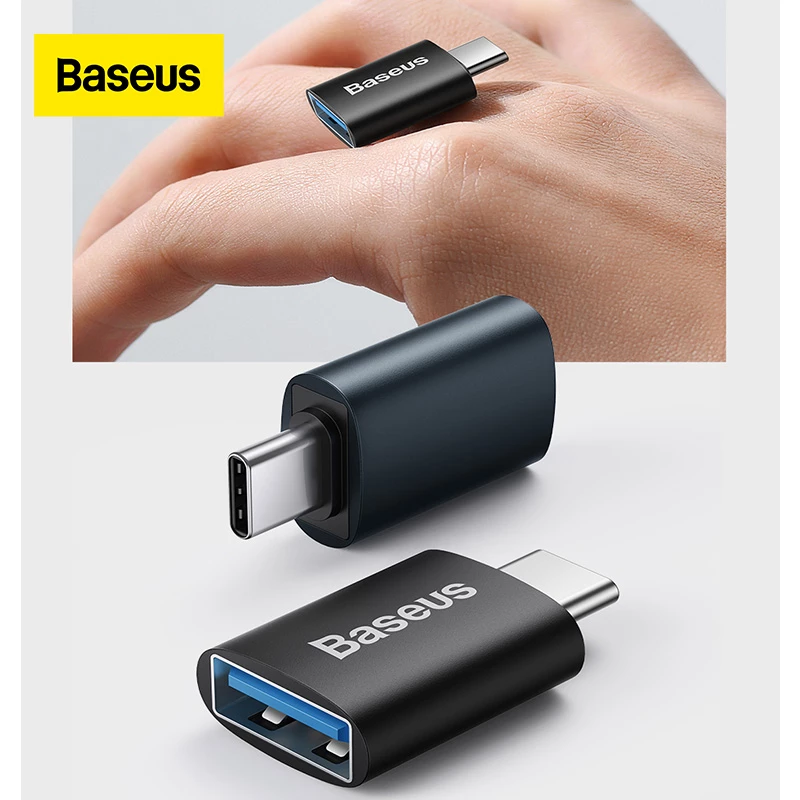 Adaptador OTG Baseus USB3.1 Tipo C Para USB
