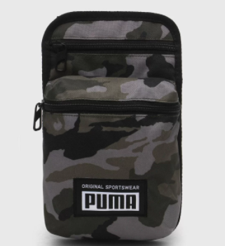 Bolsa Puma Academy Portable Preto/Verde