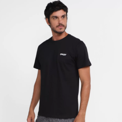 Camiseta Oakley Holo Graphic Masculina – Preto