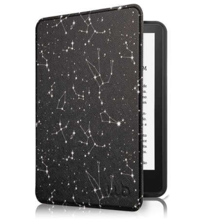 Capa Novo Kindle Paperwhite 11a geração 2021 – WB Ultra leve Silicone Flexível e Sensor Magnético – Constelação