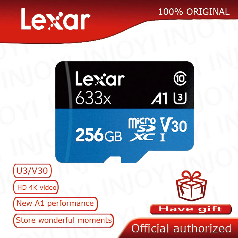 Cartão de Memória Lexar Micro SD 633x 32GB