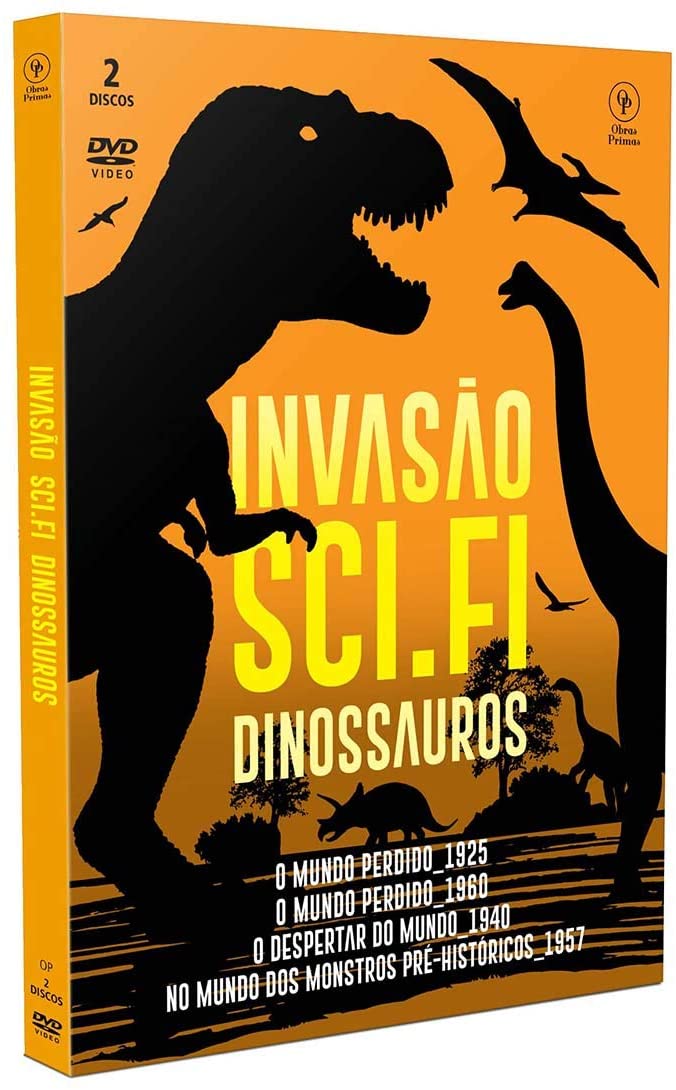 DVD Invasão Sci-Fi Dinossauros