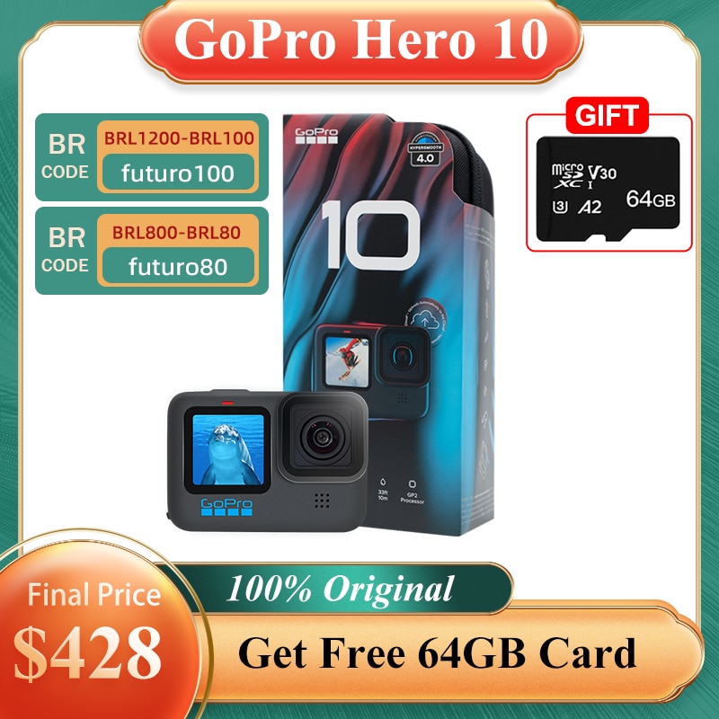 Câmera de Ação GoPro Hero 10