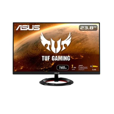 Monitor Gamer Asus TUF 23.8′ IPS, 165 Hz, Full HD, 1ms, FreeSync Premium, HDMI/DisplayPort, VESA, Som Integrado – VG249Q1R