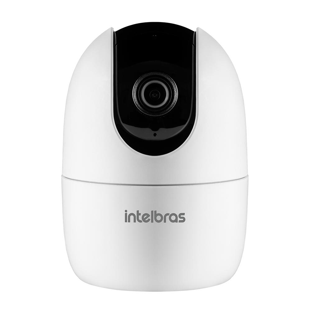 Câmera Smart Intelbras Interna iM4 Wi-Fi Full HD Visão Noturna Comando de Voz Branco – 4565501