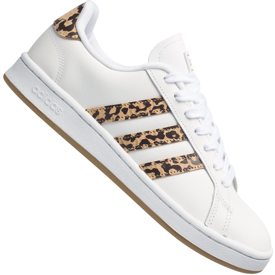 Tênis adidas Grand Court Leopard – Feminino