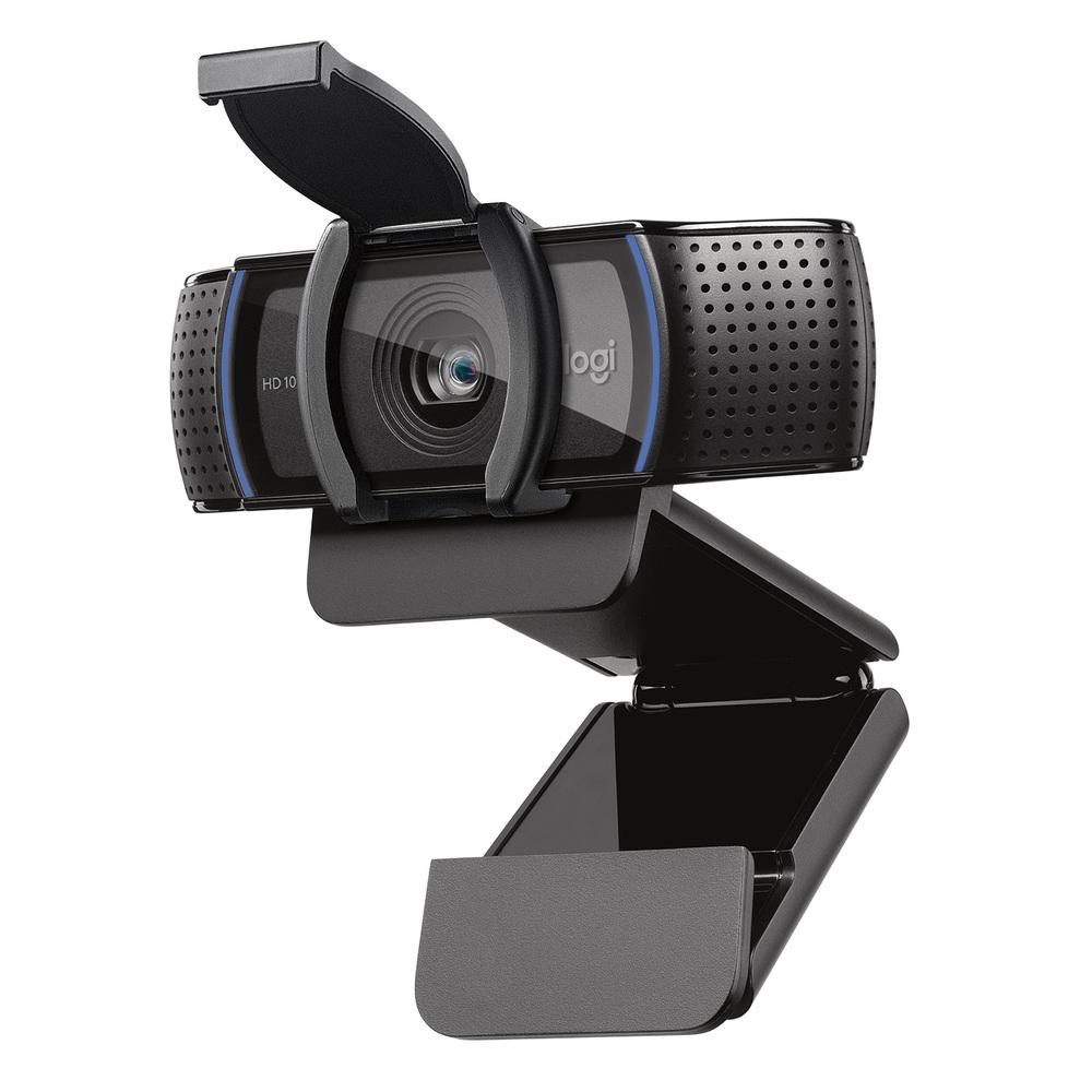 Webcam Full HD Logitech C920s com Microfone Embutido Proteção de Privacidade Widescreen 1080p Compatível Logitech Capture – 960-001257