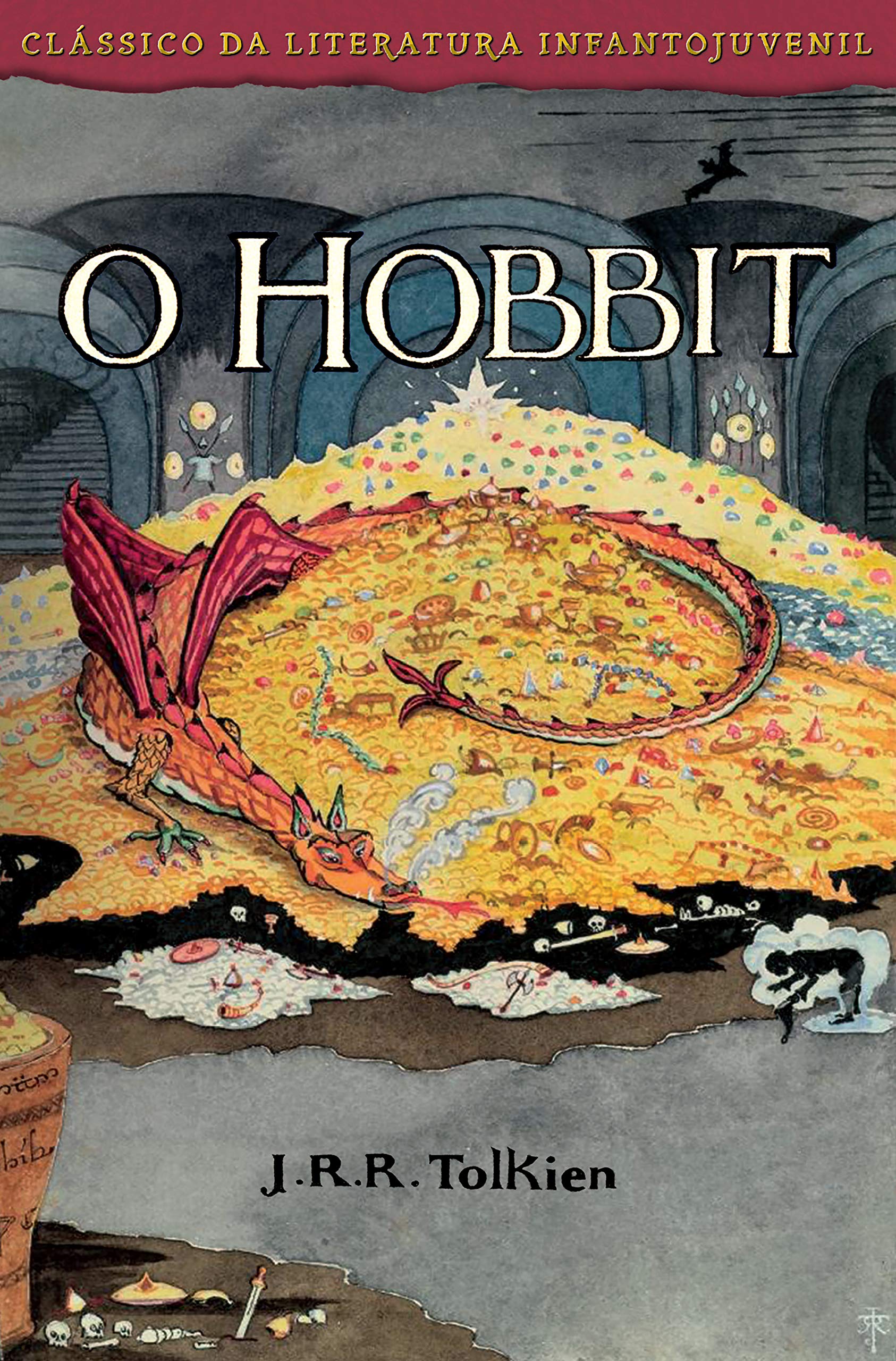 Livro O Hobbit (Capa Smaug) – J. R. R. Tolkien
