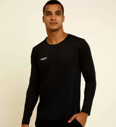 Camiseta Masculina Fitness Futebol Proteção UV Topper