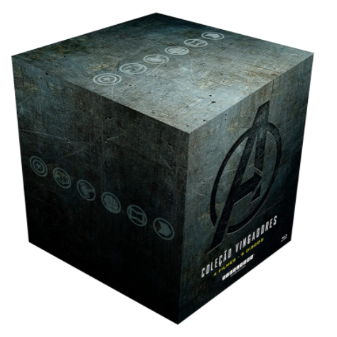 Coleção Vingadores 4 Filmes (9 Discos) [Blu-ray] – Steelbook