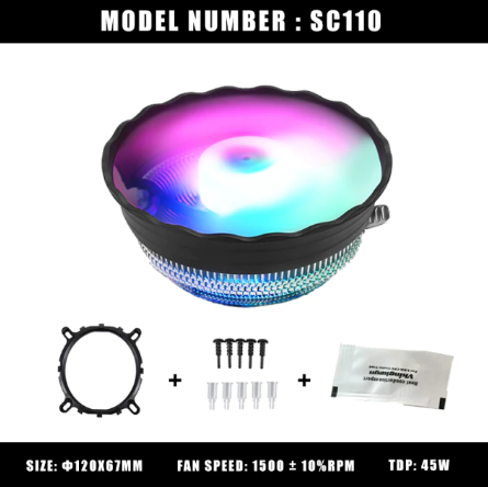 Cooler Fan Sama 120mm RGB SC110