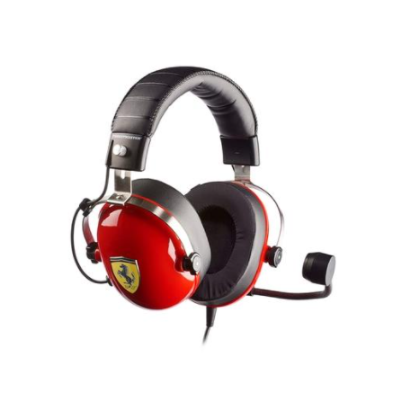 Headset Gamer Thrustmaster Ferrari Edition, Driver 50mm, para PC PS3/4 Xbox One/360 Mobile – 4060105