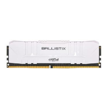 Memória Crucial Ballistix, 8GB, 2666MHz, DDR4, CL16, Branca – BL8G26C16U4W