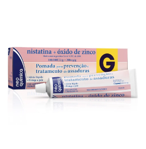Nistatina + Óxido de Zinco Neo Química Genérico Pomada com 60g