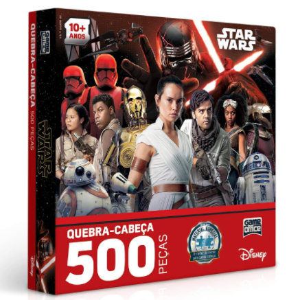 Quebra Cabeça 500 Peças – Star Wars Ix – Ascensão Skywalker, Toyster