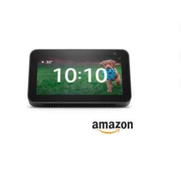 Smart Speaker Amazon com Smart Display de 5″ com Alexa e Câmera de 2 MP Preto – Echo Show 5