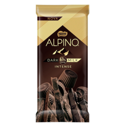 Tablete alpino dark milk 61% 85G nestle