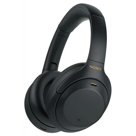 Headphone Sony WH-1000XM4 sem fio Bluetooth e com Noise Cancelling (cancelamento de Ruído)
