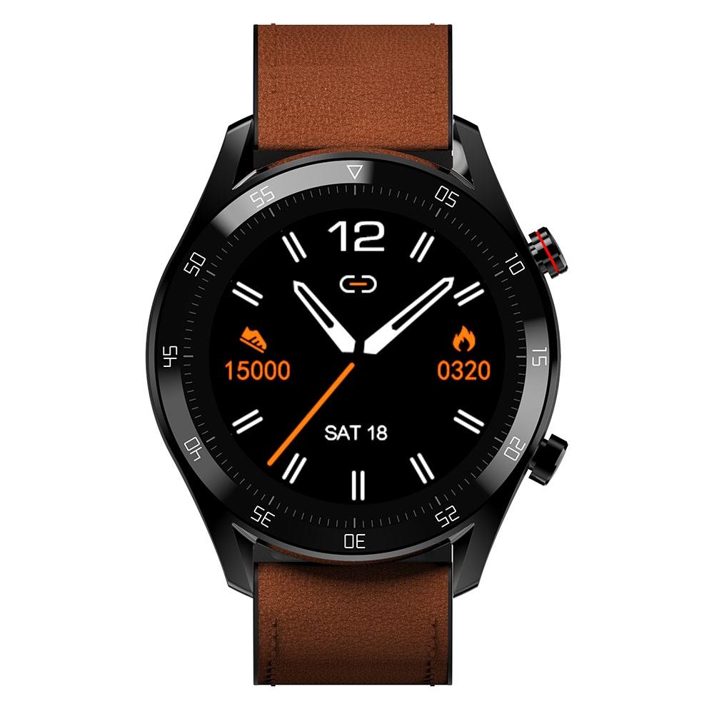 Smartwatch Philco Hit Wear PSW02PM Bluetooth Monitoramento Cardíaco Pressão Arterial e Oximetro Marrom – 58355003