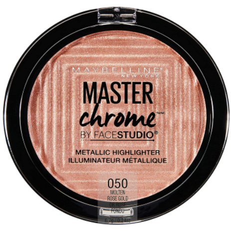 Iluminador Maybelline Master Chrome Face Studio 050 Gold