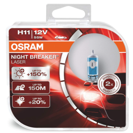 Lâmpada H11 Osram Night Breaker Laser
