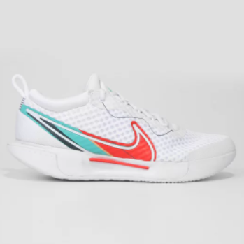 Tênis Nike Zoom Court Pro HC Masculino – Branco+Vermelho