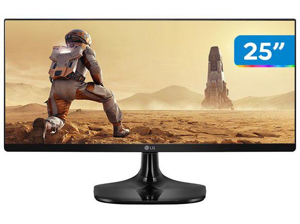 Monitor Gamer Ultrawide 75Hz Full HD 25” LG – 25UM58G-P IPS 2 HDMI 1ms