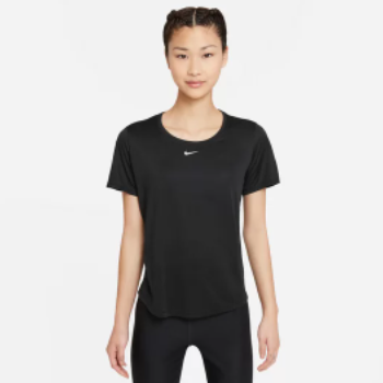 Camiseta Nike One Standard Feminina – Preto+Branco