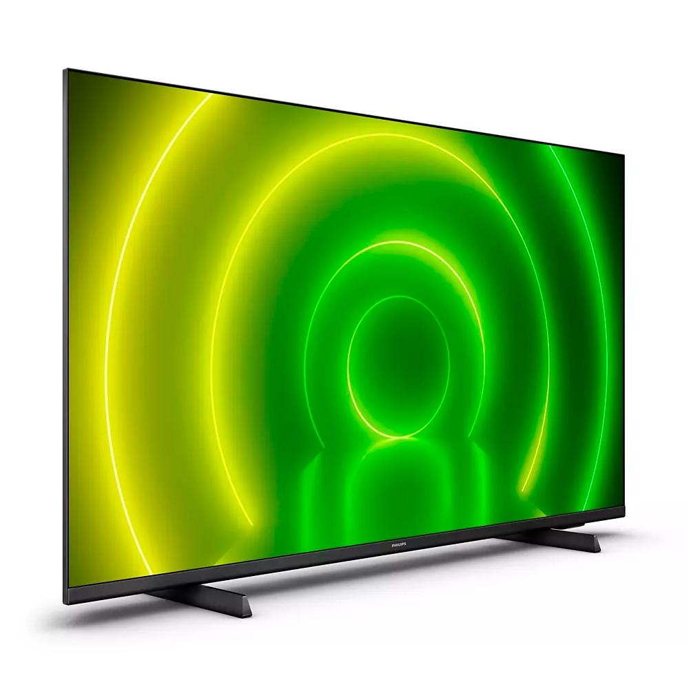 Smart TV LED Philips 50 4K, Wifi, Bluetooth, HDMI, Google Assistant, Preto – 50PUG7406/78
