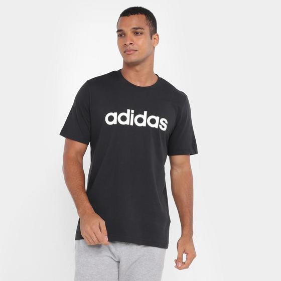 Camiseta Adidas Essentials Masculina – Preto