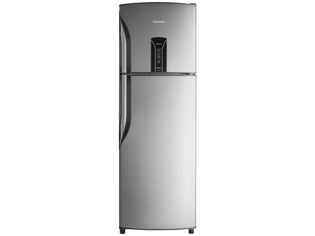 Geladeira/Refrigerador Panasonic Frost Free Aço – Escovado Duplex 387L re generation NR-BT42BV1X