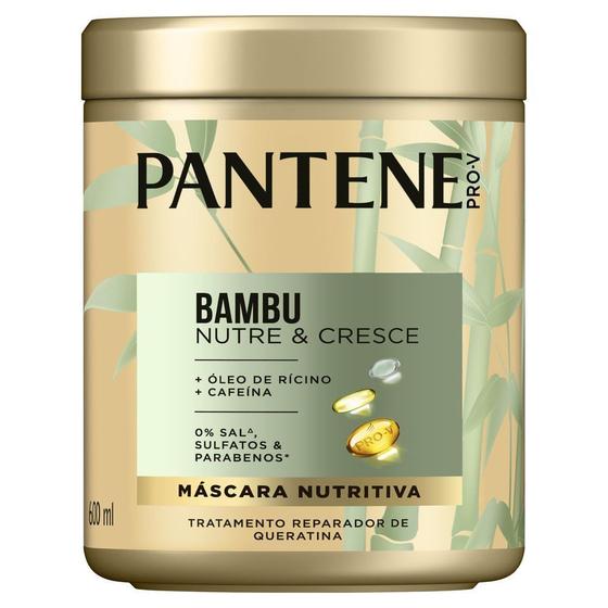 Máscara de Tratamento Pantene Bambu 600ml