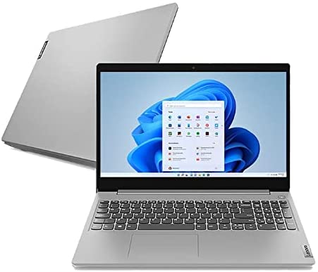 Notebook Lenovo IdeaPad 3i i5 8GB 256 GB SSD Placa MX330 W11 Prata 82BS000KB
