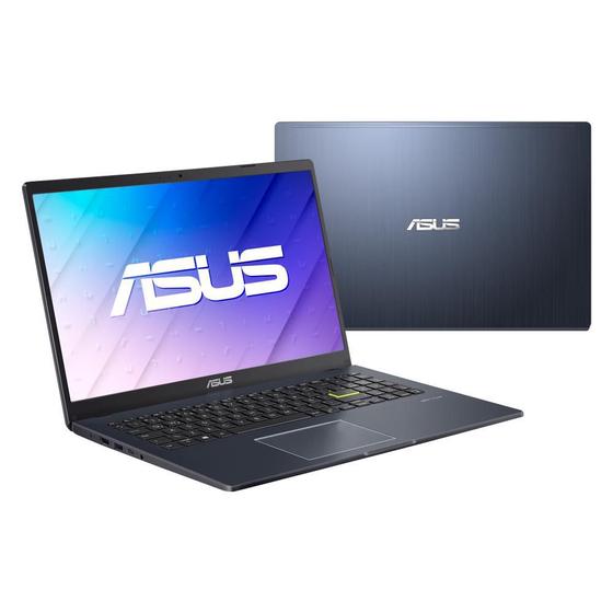 Notebook ASUS E510MA-BR702X Intel Celeron Dual Core N4020 4GB 128GB W11 15,6″ LED-backlit Preto