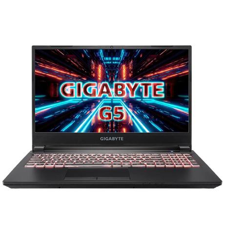 Notebook Gamer Gigabyte G5 Intel Core i5-10500H GeForce RTX 3060 16GB RAM SSD 512GB 156′ Full HD 240Hz Win 10 Home – KC-5BR2130SH