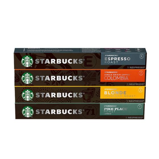 Kit Cafés Starbucks by Nespresso – 4 caixas