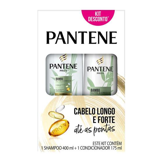Shampoo Pantene Bambu 400ml + Condicionador 175ml