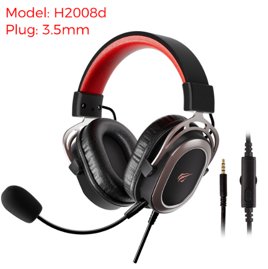 Headset Havit H2008D Gaming 3.5mm – Internacional