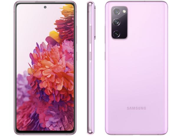 Smartphone Samsung Galaxy S20 FE 5G 128GB Violeta – Octa-Core 6GB RAM 6,5” Câm. Tripla + Selfie 32MP