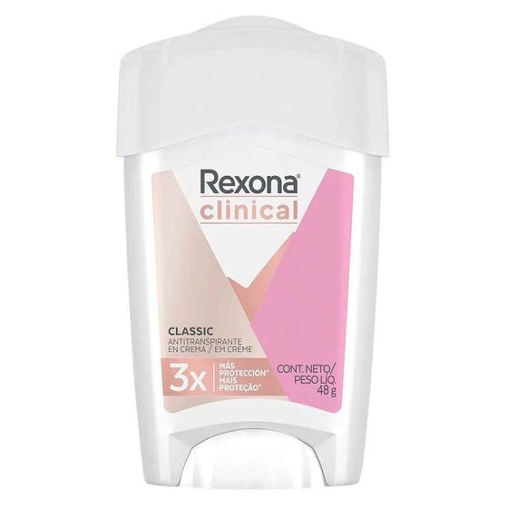 Desodorante Antitranspirante Rexona Clinical Classic Women Stick 48g
