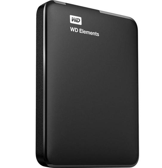 HD Externo Portátil WD Western Digital Elements 1TB USB 3.0
