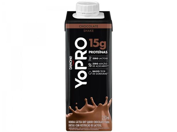 Bebida Láctea YoPRO Chocolate Sem Lactose – Zero Açúcar 250ml
