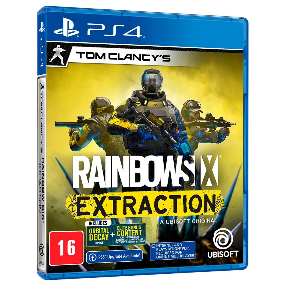 Jogo Rainbow Six Extraction BR PS4