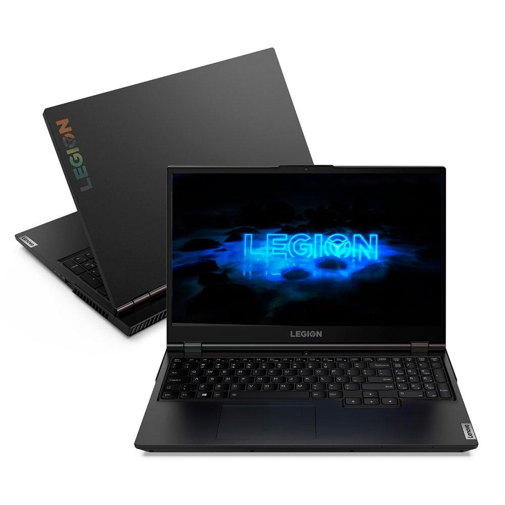 Notebook Gamer Lenovo Legion 5 Ryzen 7-5800H 16GB RAM NVIDIA GeForce RTX 3050 512GB SSD 15.6 Full HD Windows 11 Preto – 82QJ0000BR