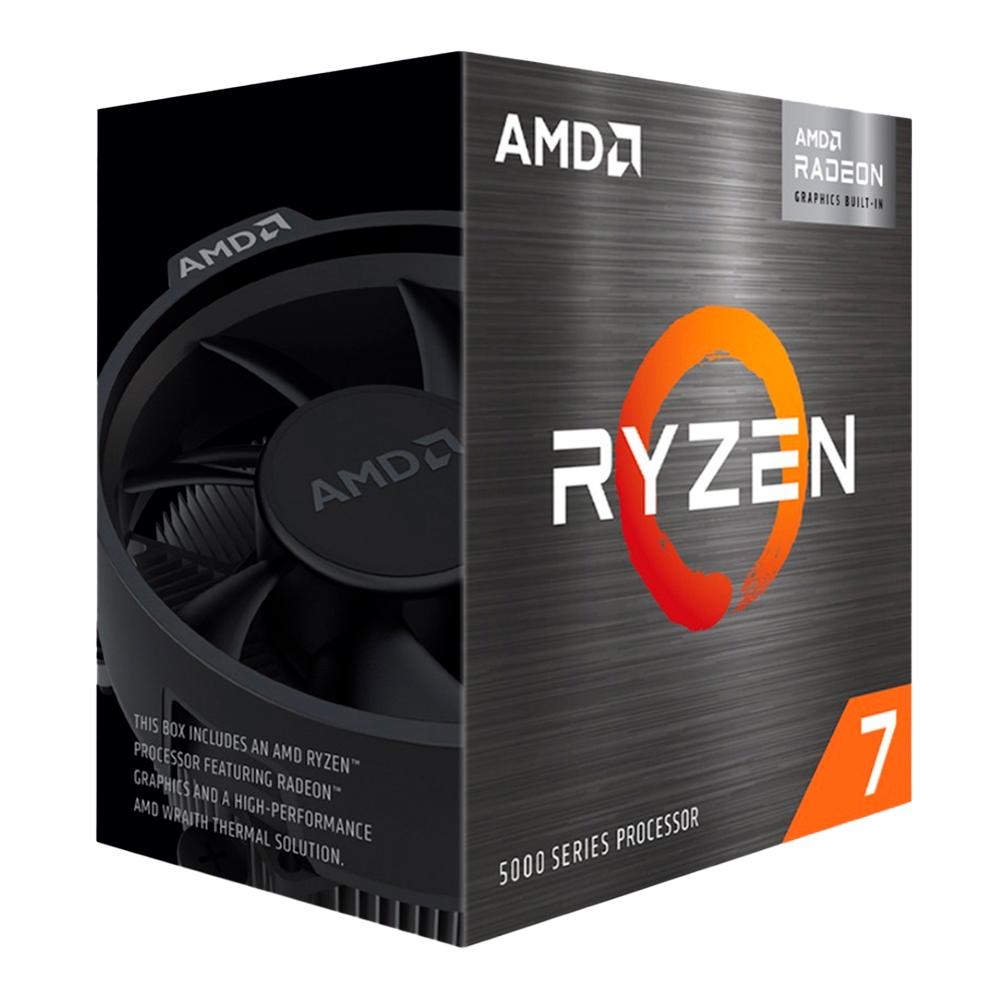 Processador AMD Ryzen 7 5700G 3.8GHz (4.6GHz Max Turbo) AM4 Vídeo Integrado 8 Núcleos – 100-100000263BOX
