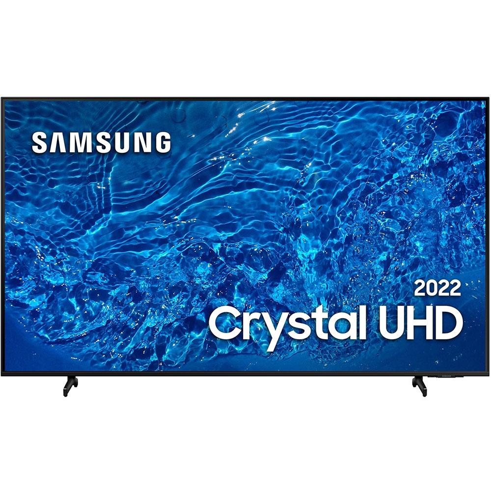 Smart TV Samsung 60 Crystal UHD 4K BU8000 HDR Dynamic Crystal Color Design Air Slim Som em Movimento Virtual – UN60BU8000GXZD